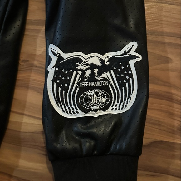 Jeff Hamilton Black Jacket. New England Patriots. - Picture 3 of 11